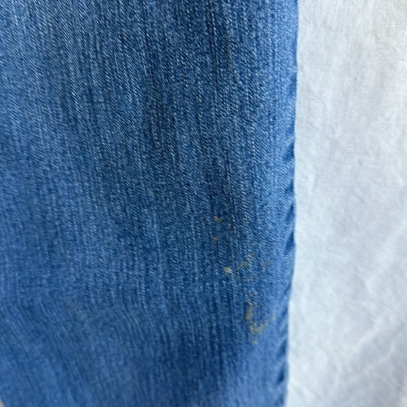 Jessica Simpson rolled crop skinny blue jeans, size 14/32 - Picture 8 of 15